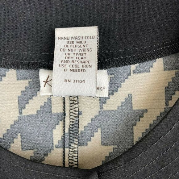 Kim Rogers Women Short Sleeve Crew Neck Stretch Dress Size 8 - Picture 4 of 5